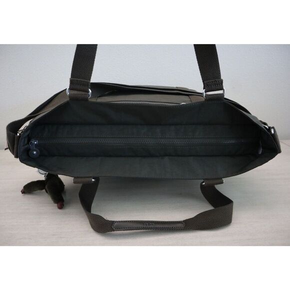 Kipling KIB6E6-3DU Women's Large Field Green Adara Crossbody Tote Bag - Picture 9 of 12